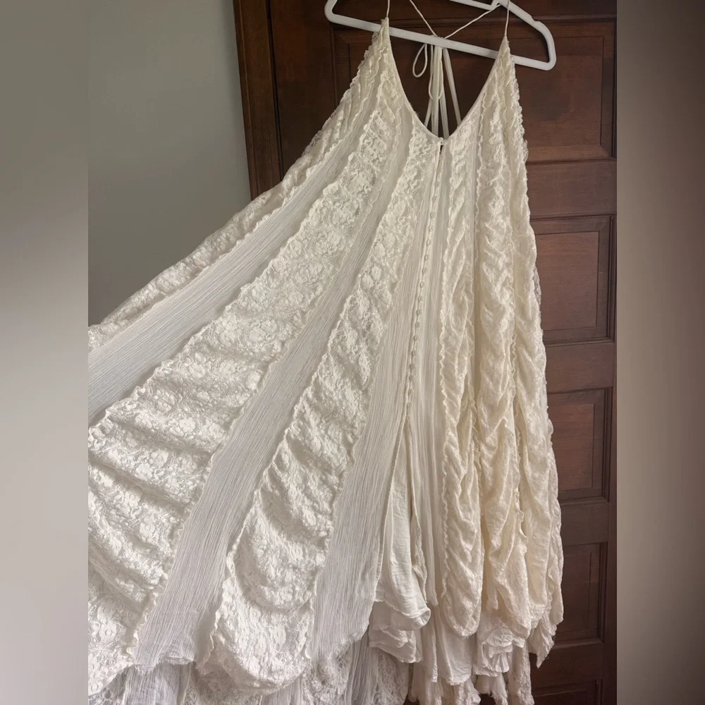 Free People Sweet Sea Lace Maxi Dress 🌿 - Picture 6 of 15